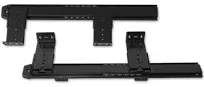 Y&Y Decor 14 inch, 3/4 Extension Keyboard Tray Slides, Black.