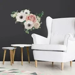 RoomMates Fresh Floral Giant Peel and Stick Wall Decals