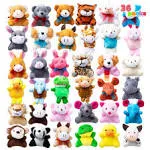 JOYIN 36 Pack Mini Animal Plush Toy Assortment (36 Units 3 Each),Bulk Stuffed An