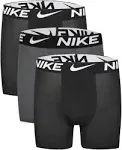 Nike Kids' Essential Dri-Fit Micro Assorted 3-Pack Boxer Briefs in Black