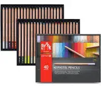 Caran d&#039;Ache pastel pencil 40 colors set 0788-340 paper box regular imports