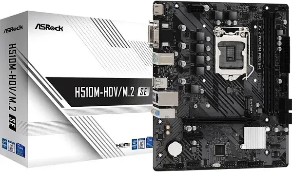 Asrock H510M-HDV/M.2 SE Motherboard