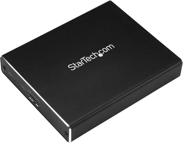 StarTech.com Sm22bu31c3r Dual Drive M.2 SATA Enclosure Raid USB 3.1 GE