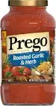 Prego Roasted Garlic & Herb Italian Sauce, 24 oz.