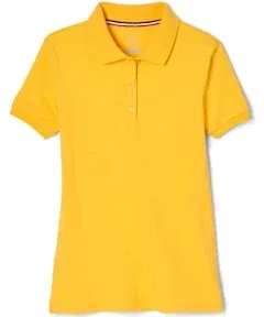 French Toast Girls Short Sleeve Interlock Polo