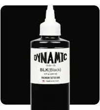 Dynamic Tattoo Ink 8oz Black - Professional Grade - Fast Delivery