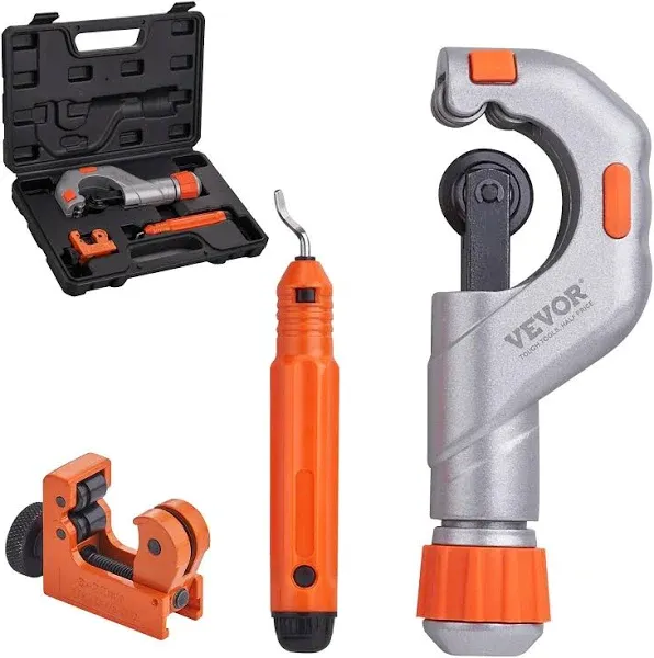 VEVOR 3PCS Tubing Cutter Set 3/16"-2" O.D. Heavy Duty Pipe Cutter