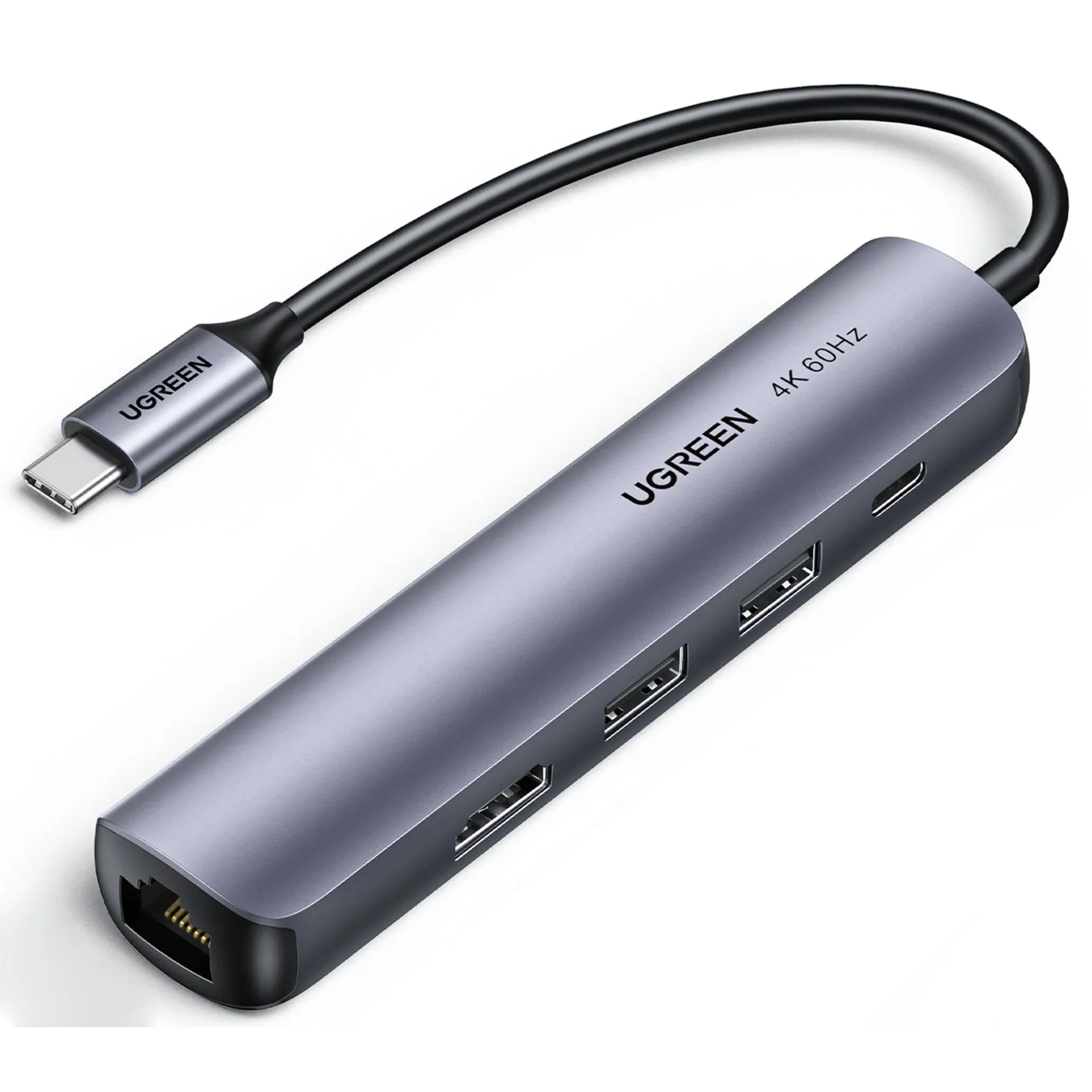 UGREEN USB C Hub Ethernet C Multiport Adapter with 4K 60Hz