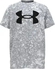 Under Armour Boys' Tech Big Logo Printed Short-Sleeve T-Shirt