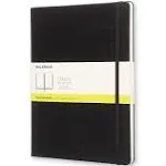 Moleskine Classic Notebook Extra Large Plain Black Hard Cover