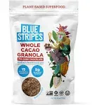 Blue Stripes Granola, Dark Chocolate, Whole Cacao, 70% Cacao