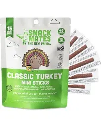 Snack Mates Sticks, Turkey, Value Size