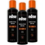 Edge Shaving Gel for Men, Sensitive Skin with Aloe, 7oz (3 Pack) - Shaving Gel F