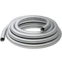 Maxxima 1 in. x 25 ft. Galvanized Steel Flexible Conduit, Greenfield Electrical 25 Foot Roll