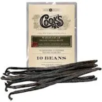 Organic Gourmet Madagascar Vanilla Beans - Grade A