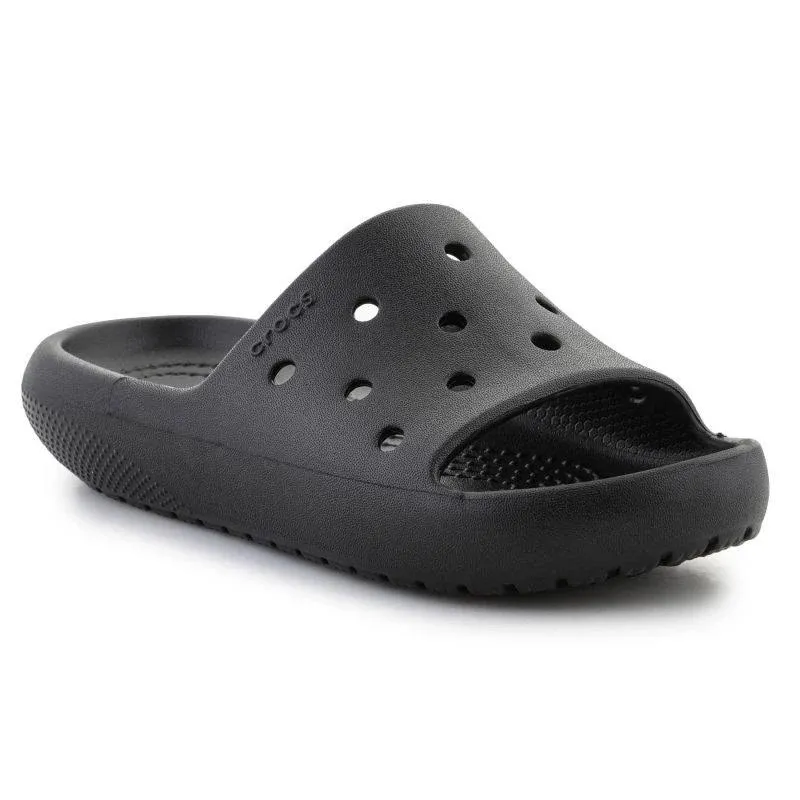 Crocs Kids Classic Slide in Black