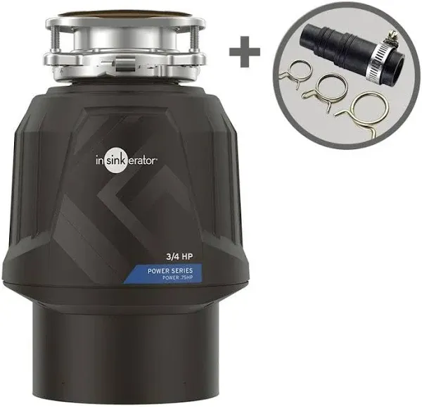 InSinkErator Power .75HP, 3/4 HP Garbage Disposal, Power Series EZ Connect,NEW