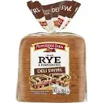 Pepperidge Farm Jewish Rye & Pumpernickel Deli Swirl Bread, 3-Pack 16 oz. Loaves 7009, White