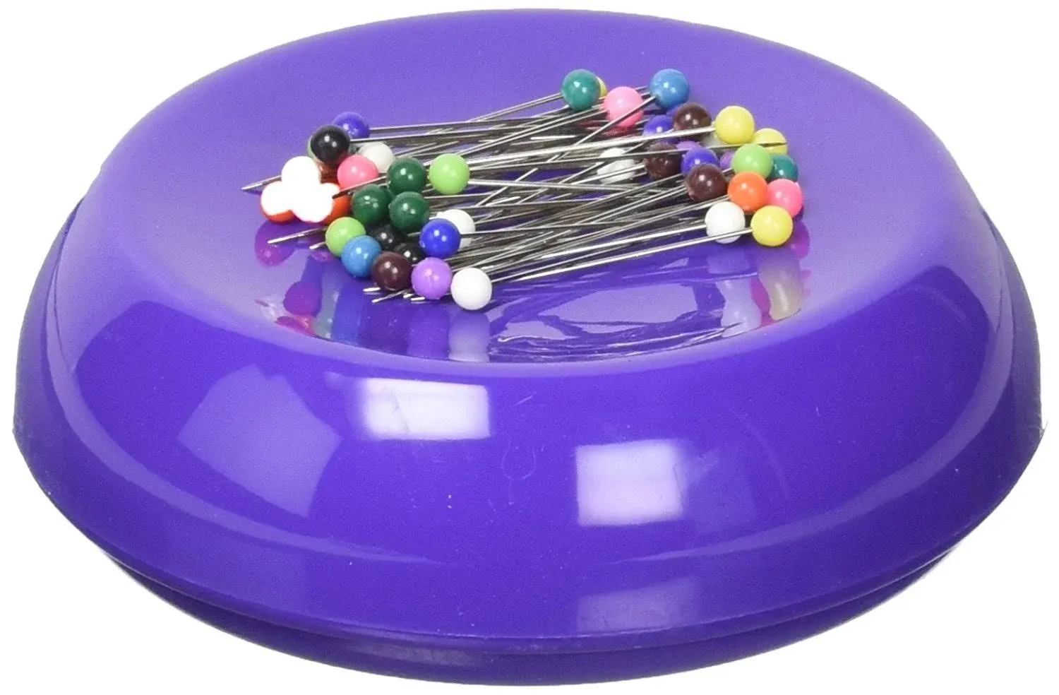 Grabbit Magnetic Pincushion W-50 Pins-purple