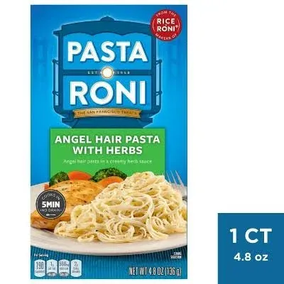 Pasta Roni Angel Hair Pasta with Herbs (Pack of 3) 4.8 oz Boxes