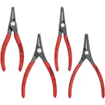 Knipex 002003SB 4-Piece Precision Circlip Snap-Ring Pliers Set