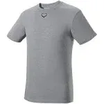 EvoShield Men's Heather Short Sleeve Tee | Grey | Cotton