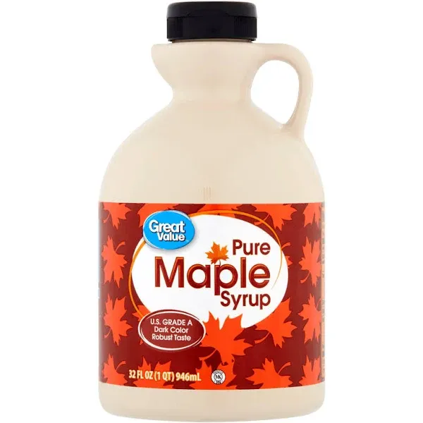 Great Value Pure Maple Syrup - 32 fl oz