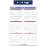 AT-A-GLANCE Monthly Wall Calendar with Ruled Daily Blocks 20 x 30 White Sheets 12-Month Jan to Dec 2024