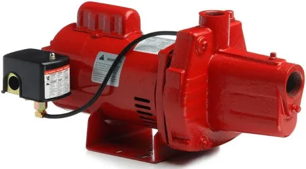 Red Lion 12 GPM 1/2 HP Cast Iron Shallow Well Jet Pump