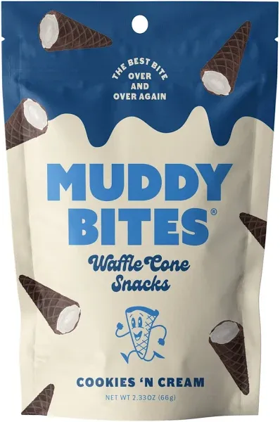 Muddy Bites Waffle Cone Snacks