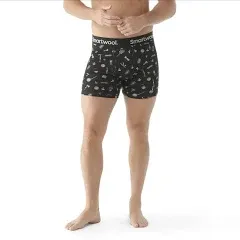 Smartwool Men's Merino Print Boxed Boxer Brief