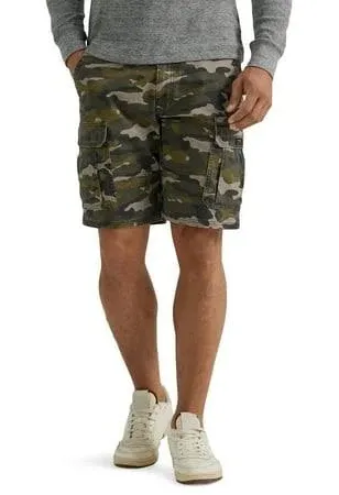 Wrangler Men's Relaxed Fit Stretch Cargo Shorts