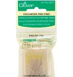 Two Boxes Quantity 100 Clover Extra Fine Patchwork Pins sewing quilting #2507