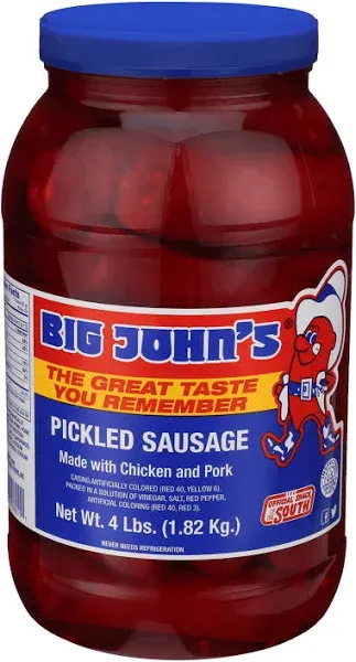 Big John's Pickled Sausage - Gallon