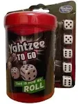 Hasbro Yahtzee To Go Travel Game 2014 Gaming