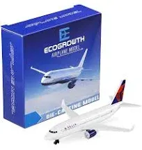 EcoGrowth Model Plane Delta Airplane