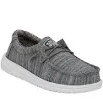 Hey Dude Youth Wally Casual Shoes - Stone