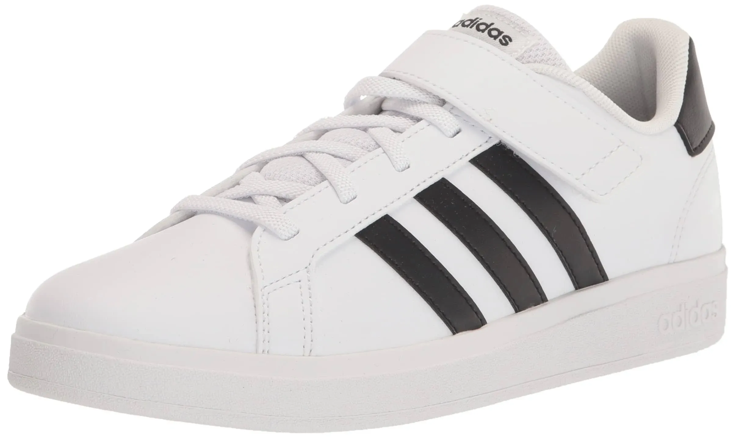 Adidas Grand Court Shoes - Kids - Cloud White - 13K