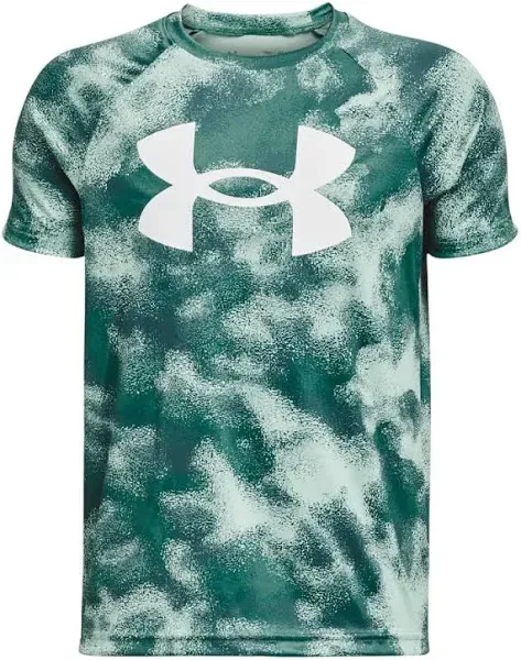 Under Armour Boys' Tech Big Logo Printed Short-Sleeve T-Shirt