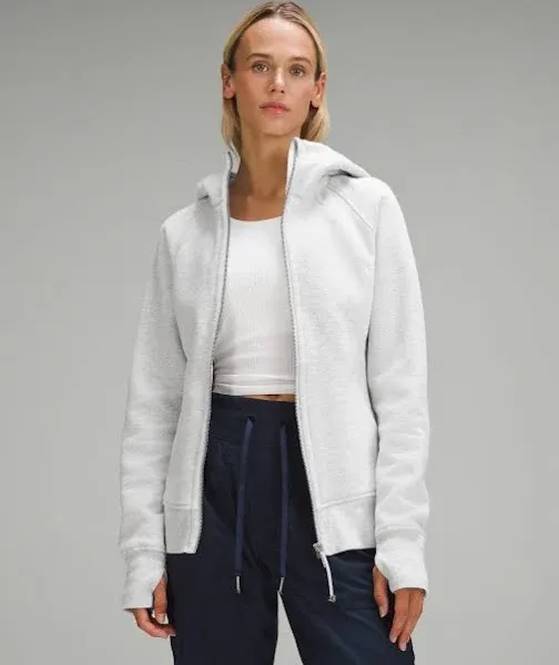 Lululemon Scuba Full-Zip Hoodie in Cotton-Blend Fleece