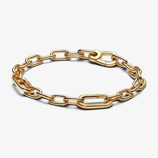 Pandora ME Link Chain Bracelet 14k Gold-Plated