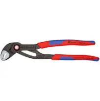 Knipex 87 22 250,Cobra® QuickSet Water Pump Plier,10&#034;,Slim Multi-Componen<wbr/>t,Bulk