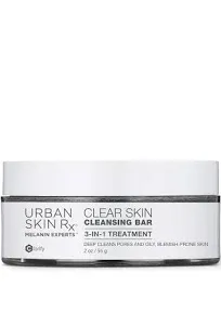 Urban Skin Rx 3 in 1 Treatment Clear Skin Cleansing Bar  2 oz each