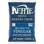 Kettle Brand Sea Salt & Vinegar Flavored Potato Chips (2 oz)