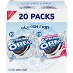 Gluten-Free Chocolate Sandwich Cookies Variety Pack - 20 Snack Packs