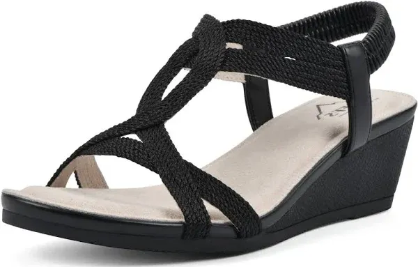 Cliffs by White Mountain Women's Candelle Wedge Sandal