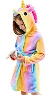 Doctor Unicorn Soft Unicorn Hooded Bathrobe Sleepwear