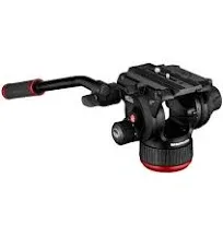 Manfrotto 504X Fluid Video Head with Flat Base. No Fees! EU Seller! NEW!