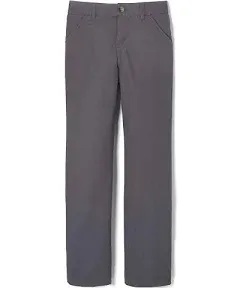 French Toast Girls' Pull-on Twill Pant (Standard & Plus)