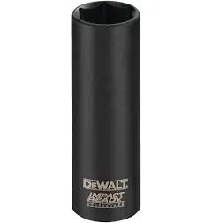 DeWalt DW22962 1-1/8" 1/2 Drive 6pt Deep Impact Driver Ready Socket